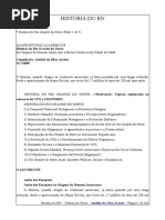 01 - CHO - História Do RN