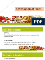 Drying and Dehydration of Foods