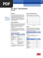 3M NOVEC FC-4430 Fluorosurfactant Product Information (98-0212-4160-3) Dec 2009