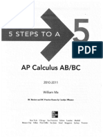 Apcalculus 5stepsToA5 WilliamMa PDF