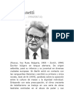 Biografia de Elias Canetti