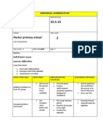 Individual Learning Plan