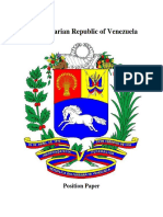 Venezuela Position Paper