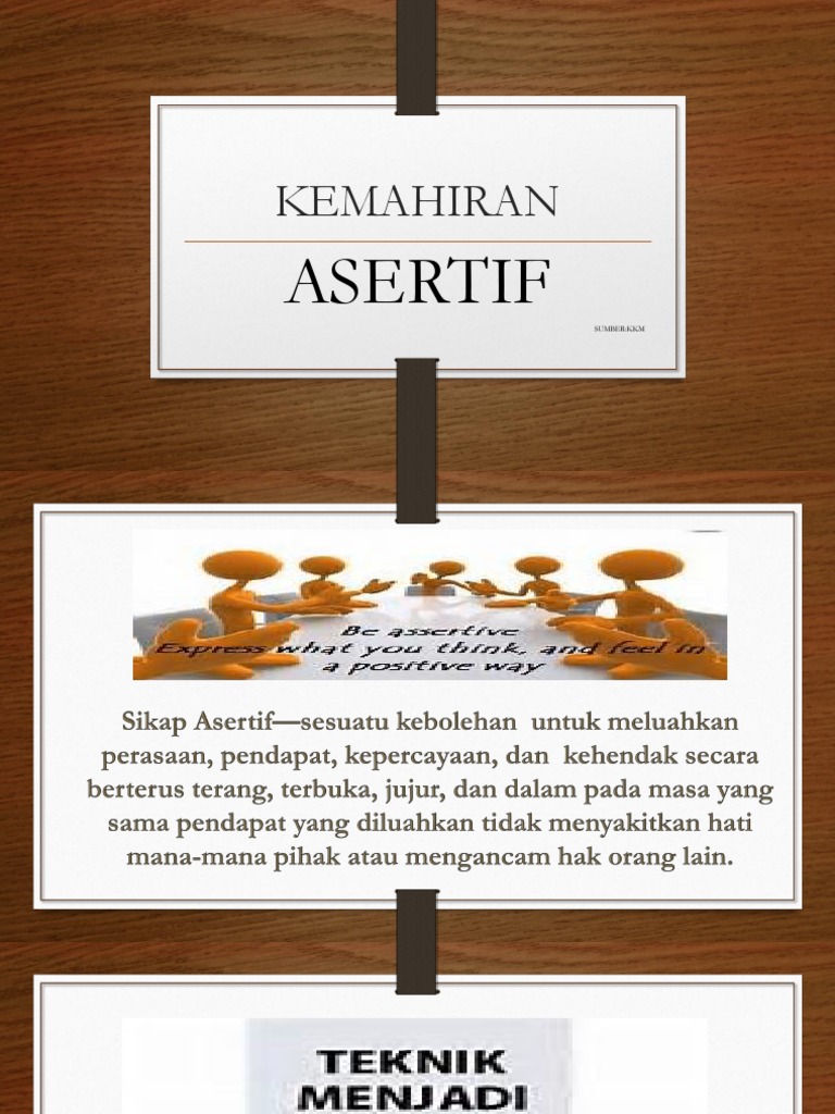 Kemahiran Asertif Pdf