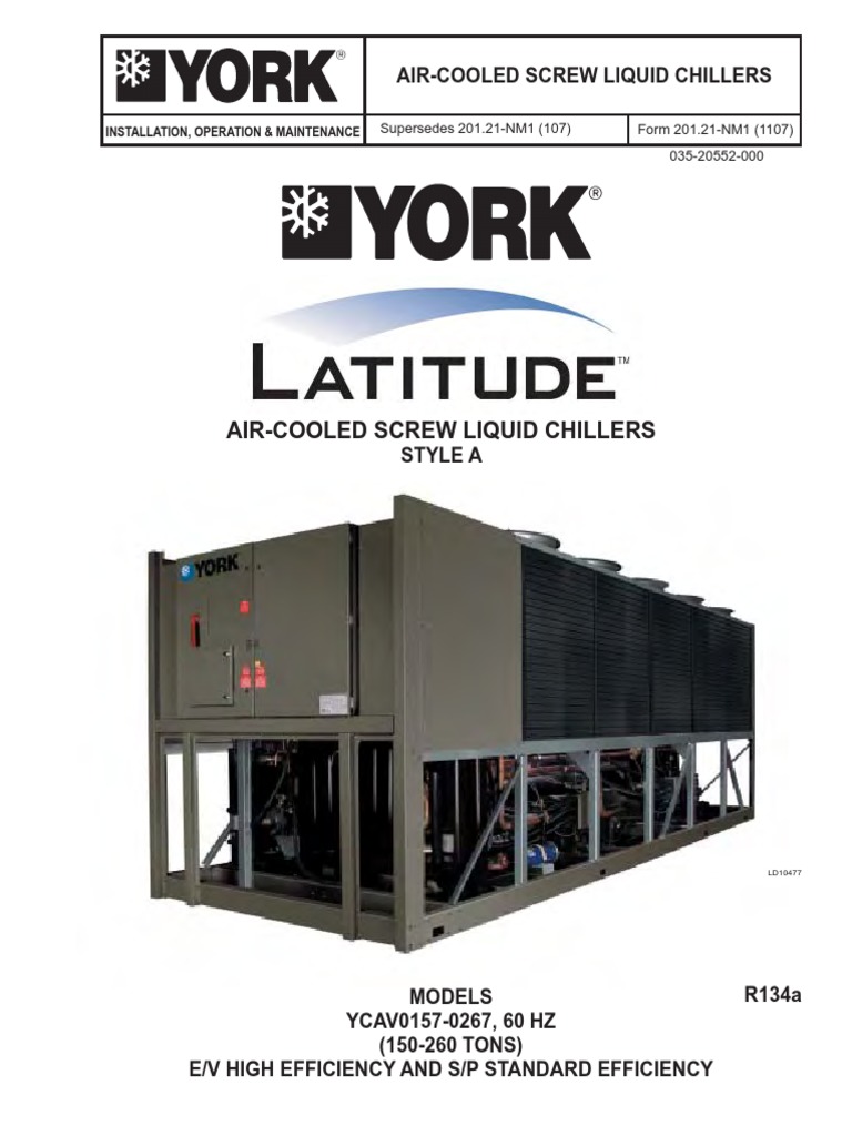 York Models 0157 0267 PDF | PDF | Building Automation | Air Conditioning