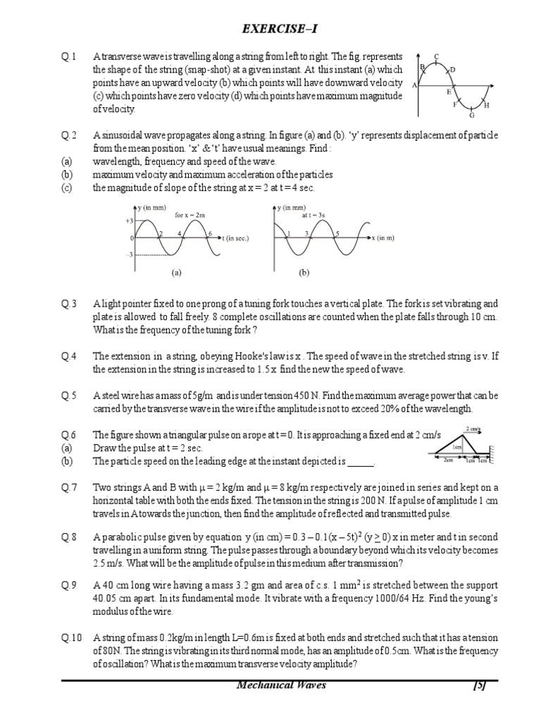Mechanical Waves PDF | PDF | Waves | Normal Mode
