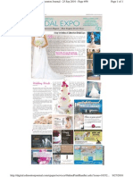 Bridal Expo in Edmonton Journal