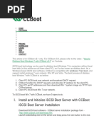 I. Install and Initialize Iscsi Boot Server With Ccboot Iscsi Boot Server Installation