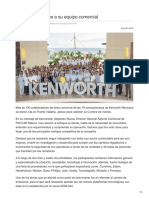 Kenworth fortalece a su equipo comercial.