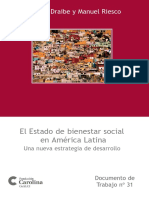 Sônia M. Draibe - El Estado de Bienestar Social en América Latina - Una Nueva Estrategia de Desarrolo - 144 Pag