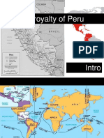 El virreinato del Perú