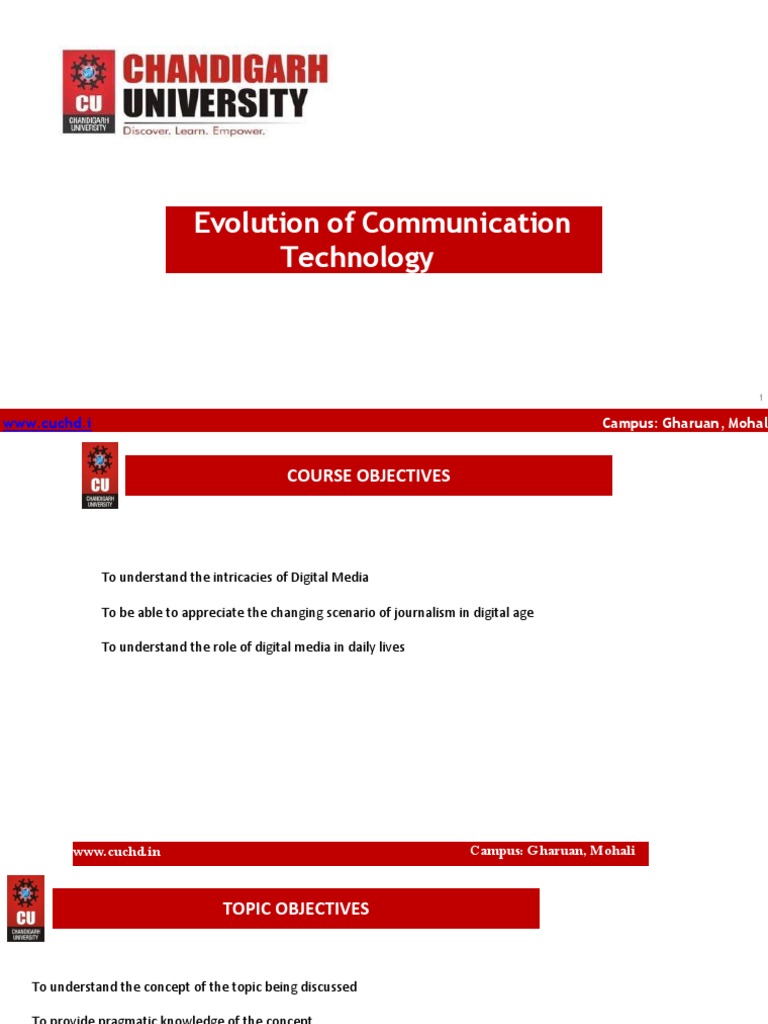 History of Communication Technology | PDF | Mass Media | Radio