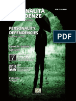 Personalità/Dipendenze, Editoriale