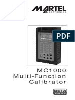 MC 1000 Multifunction Calibrator Manual Rev G 10 081 PDF