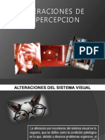 Alteraciones Perceptuales