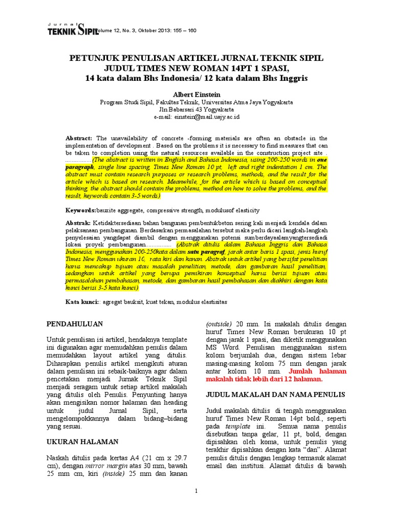 Jurnal Analisis Teknik Sipil Pdf