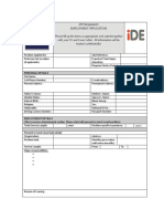 Job 150 Annex 16 Employment Application Form