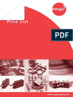 Omega Product Price List PDF