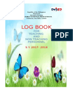 Log Book: FOR Teaching AND Non Teaching Personnel