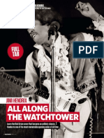 Jimi Hendrix All Along The Watchtower PDF