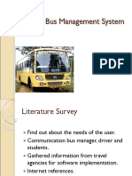 College Bus Management System Literature Survey