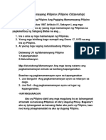 Pagkamamamayang Pilipino