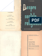 P.Nicoara - Despre Sectele Religioase (1962)