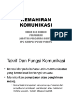 Takrif Dan Fungsi Komunikasi