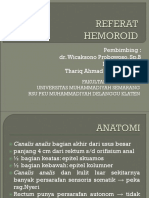 Hemoroid: Penatalaksanaan Medis dan Bedah