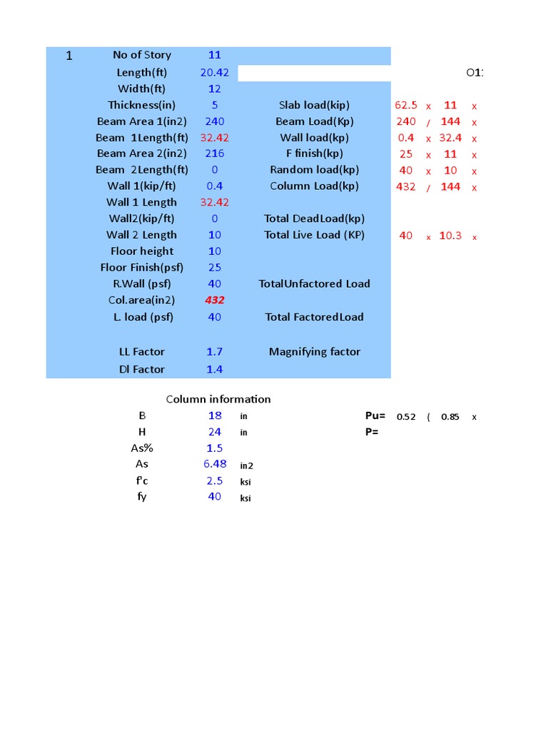Structural Load Analysis Report | PDF