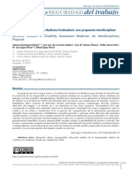 Análisis de Conducta en Medicina Evaluadora - Una Propuesta Interdisciplinar