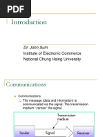 Dr. John Sum: Institute of Electronic Commerce National Chung Hsing University