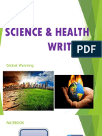 Science & Health Writing