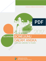 Kecamatan Bonegunu Dalam Angka 2017