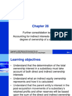 Further Consolidation Issues II: Accounting For Indirect Interests and Changes in Degree of Ownership of A Subsidiary