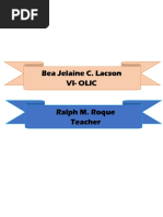 Bea Jelaine C. Lacson Vi-Olic