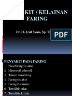 Penyakit Kelainan Faring