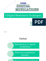 4.digital Modulation Techniques: BY: Kiran Kumar. G Asst - Professor