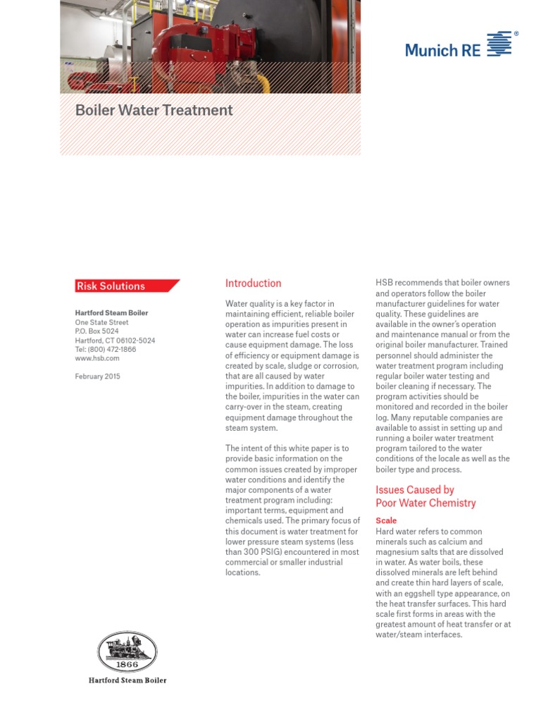 Boiler Water Treatment External PDF | PDF | Boiler | Water