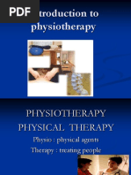 Introduction To Physiotherapy