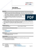 Structural Analysis Diploma: Training Details