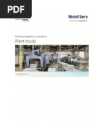 Plant Study Lube Assessment SOP