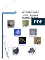 Metales Pesados Como Afectan La Saludultimoo