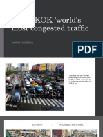 BANGKOK 'World's Most Congested Traffic