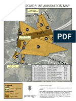 Log Shoals Road/i-185 Annexation Map