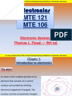 Electronics: MTE 121 MTE 106