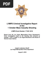 Oct. 1 shooting final report from the Las Vegas Metropolitan Police Department