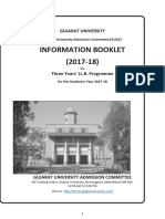 LL.B. Three Year Programme Information Booklet 2017-18