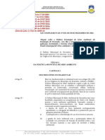 LC 55 2002 Política Municipal de Meio Ambiente Do Município de Dourados PMMA LEI VERDE 1