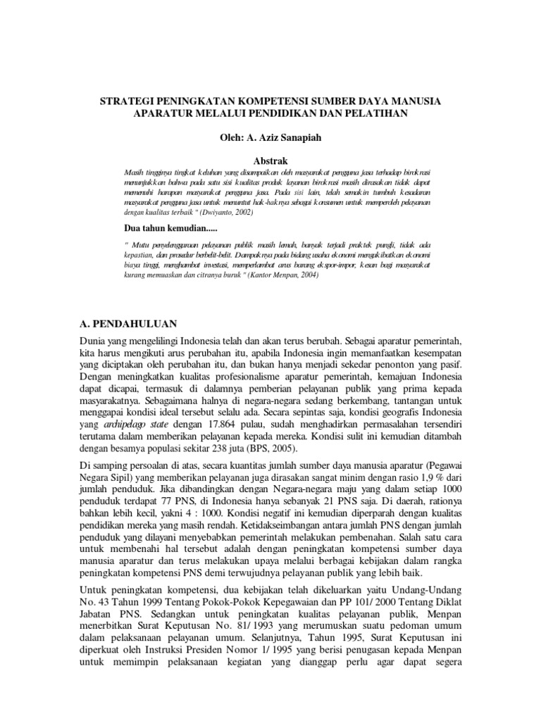 ☑ Contoh jurnal sdm tentang kinerja karyawan